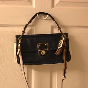 Coach Leather Crossbody/Clutch Bag